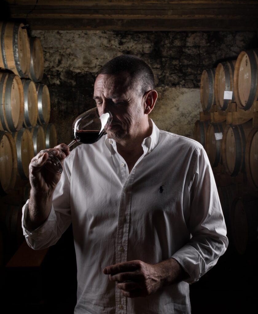 Ivo Duboković, the creator of Medvid - arguably the best Plavac Mali label in the world in his konoba where Hvar Wine Tasting happens